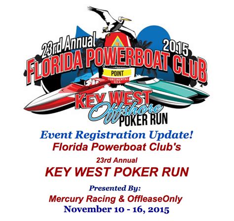 Poker Run 2024 Key West
