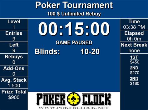 Poker Timer Gratis