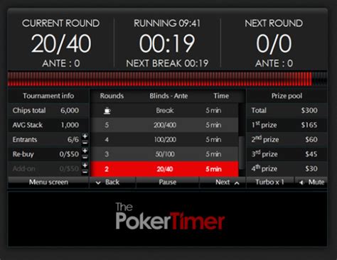 Poker Timer Off Line