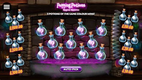 Popping Potions Magical Mixtures Sportingbet