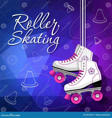 Quadrilateros Rolos De Patins Um Roletas