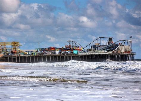 Quebra Mar Da Praia E Do Casino Pier Nj