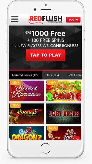 Red Flush Casino Mobile