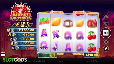 Red Hot Sapphires Slot - Play Online