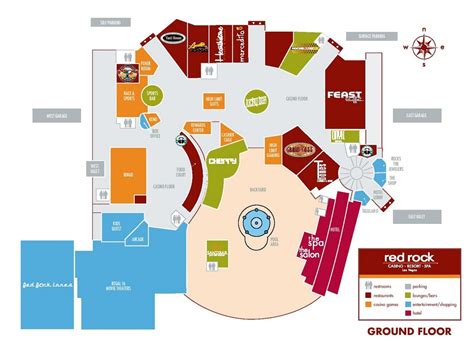 Red Rock Casino Mapa