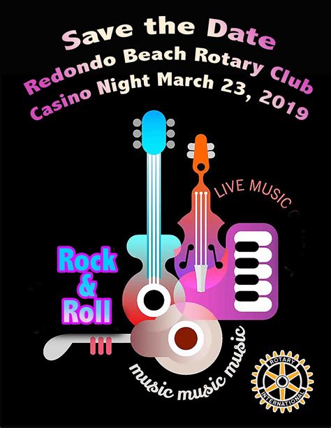 Redondo Beach Rotary Noite De Casino