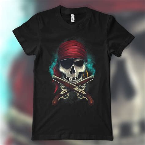 Rei Dos Piratas T Shirt De Poker Black Edition