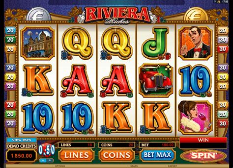 Riviera Riches Slot - Play Online