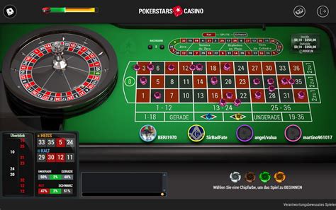 Roulette With Track Low Pokerstars