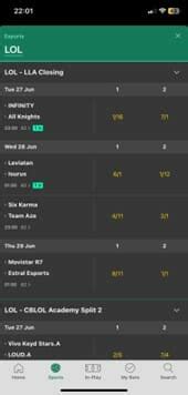 Rounders Bet365