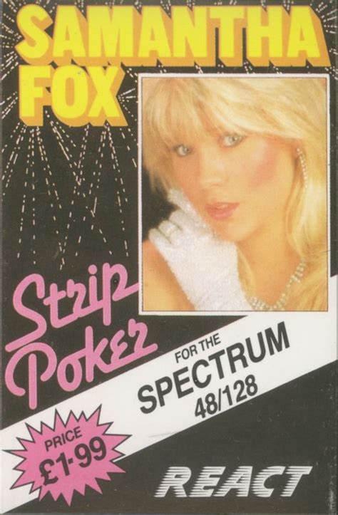 Samantha Fox Strip Poker Zx Spectrum