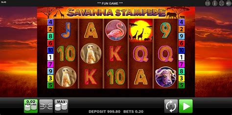 Savanna Stampede Slot - Play Online