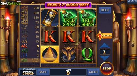 Secrets Of Ancient Egypt Reel Respin Slot - Play Online