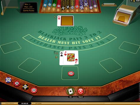 Single Deck Blackjack Gold Bwin