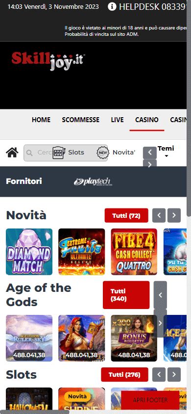 Skilljoy Casino App