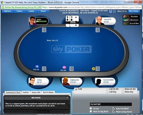 Sky Poker Movel