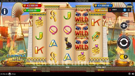 Slot Cleopatra Mega Cash Collect