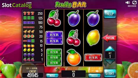 Slot Fruits Bar Pull Tabs