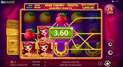 Slot Miss Cherry Fruits Jackpot Party