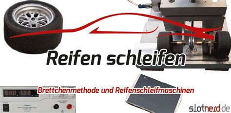 Slot Reifen Schleifen