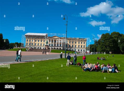 Slottsparken Oslo Noruega