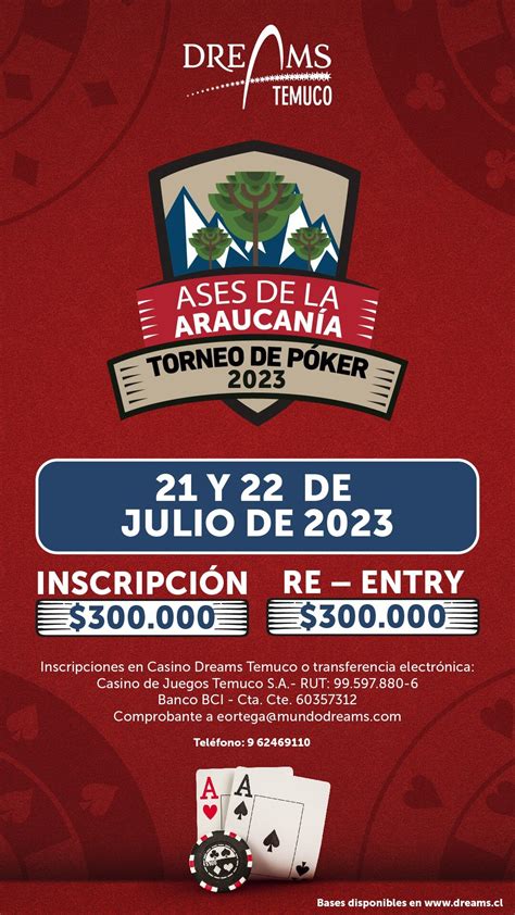 Sonhos Temuco Torneo De Poker