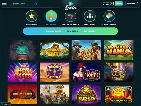 Spela Casino Review