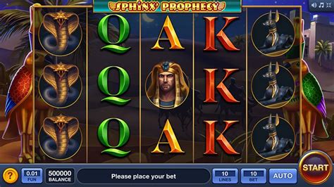 Sphinx Prophecy Slot - Play Online