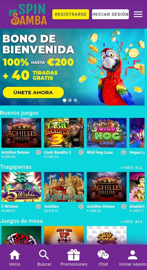 Spin Samba Casino Mobile