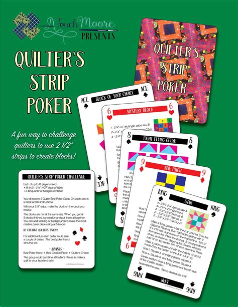 Strip Poker Para Quilters