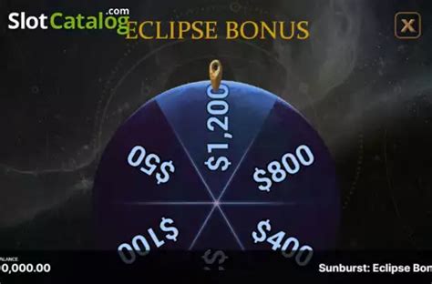 Sunburst Eclipse Bonus Bet365