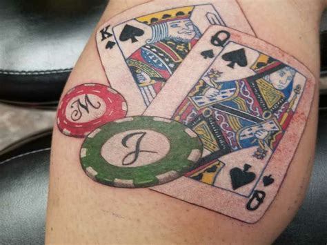 Tatuagem De Baraja De Poker