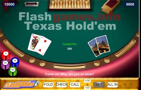 Tbs Flash Texas Holdem