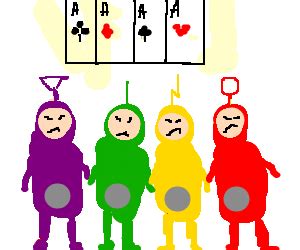 Teletubbies Poker Face