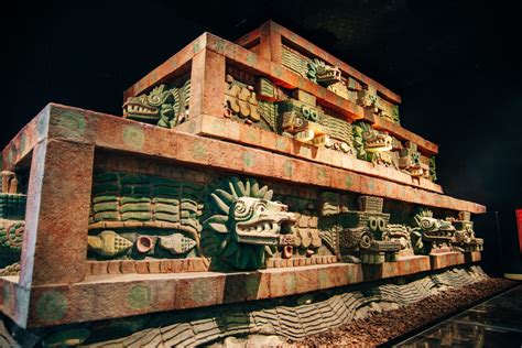 Templo Asteca Maquina De Fenda De Vitorias