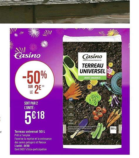 Terreau Universel Geant Casino