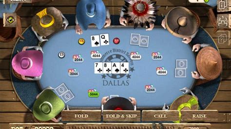 Texas Holdem Poker Cowboy