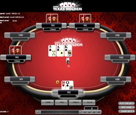Texas Holdem Poker Kostenlos Ohne Anmeldung