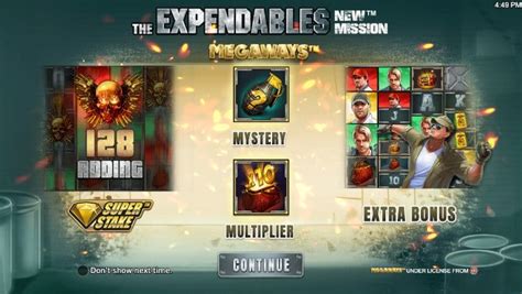 The Expendables New Mission Megaways Blaze