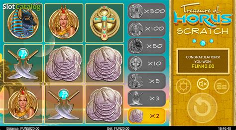 Treasure Of Horus Scratch Slot - Play Online
