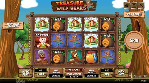 Treasure Of The Wild Bears 888 Casino