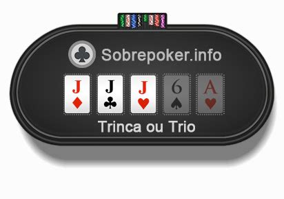 Tres De Uma Especie De Texas Holdem Poker