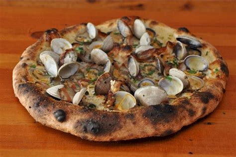 Tyler Florence Clams Casino Pizza