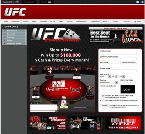 Ufc Poker Online