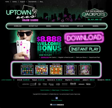 Uptown Aces Casino Brazil