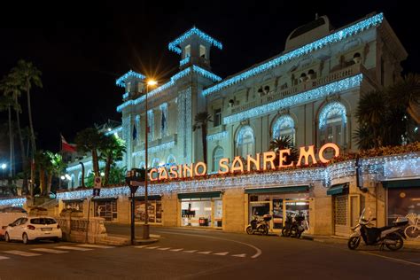 Venha Vincere Al Casino Di Sanremo
