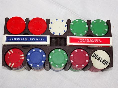 Vintage Fichas De Poker Titular