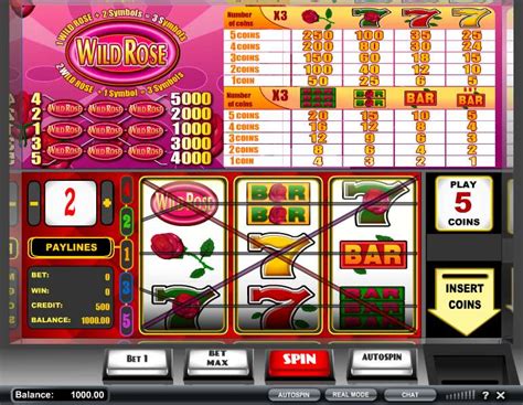 Wild Rose Slots De Casino