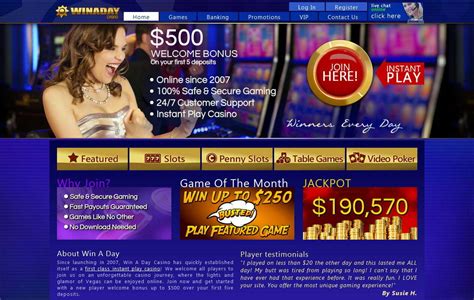 Win A Day Casino App