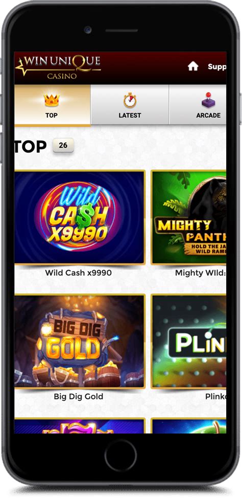 Win Unique Casino Bonus